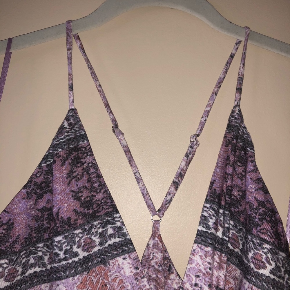 Patterned Flowy Jumpsuit - Picture 7 of 15